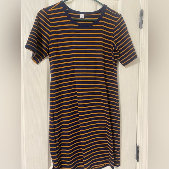 Striped fitted t shirt dress - Picture 1 of 2